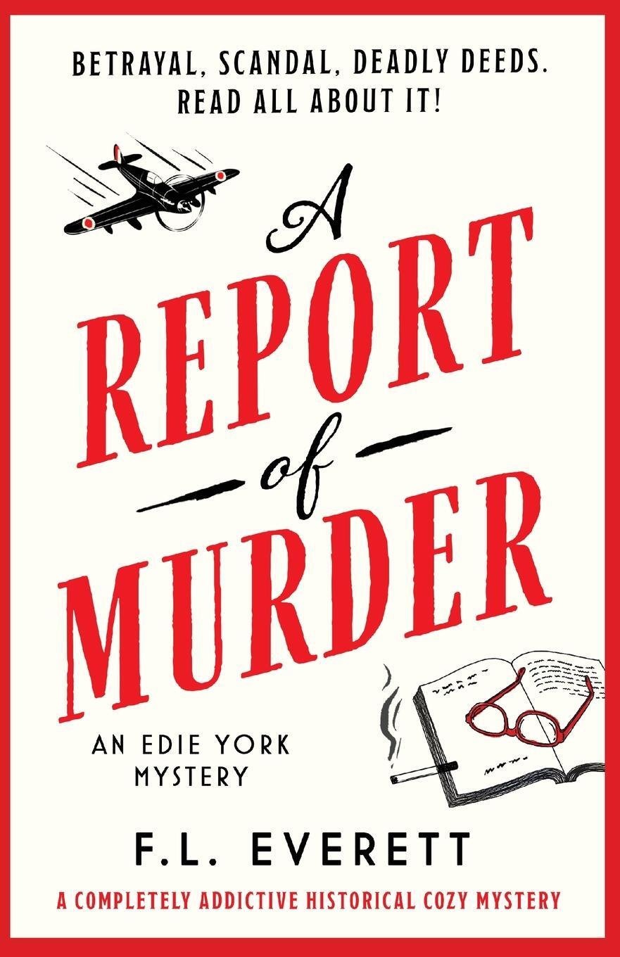 Cover: 9781835254943 | A Report of Murder | A completely addictive historical cozy mystery