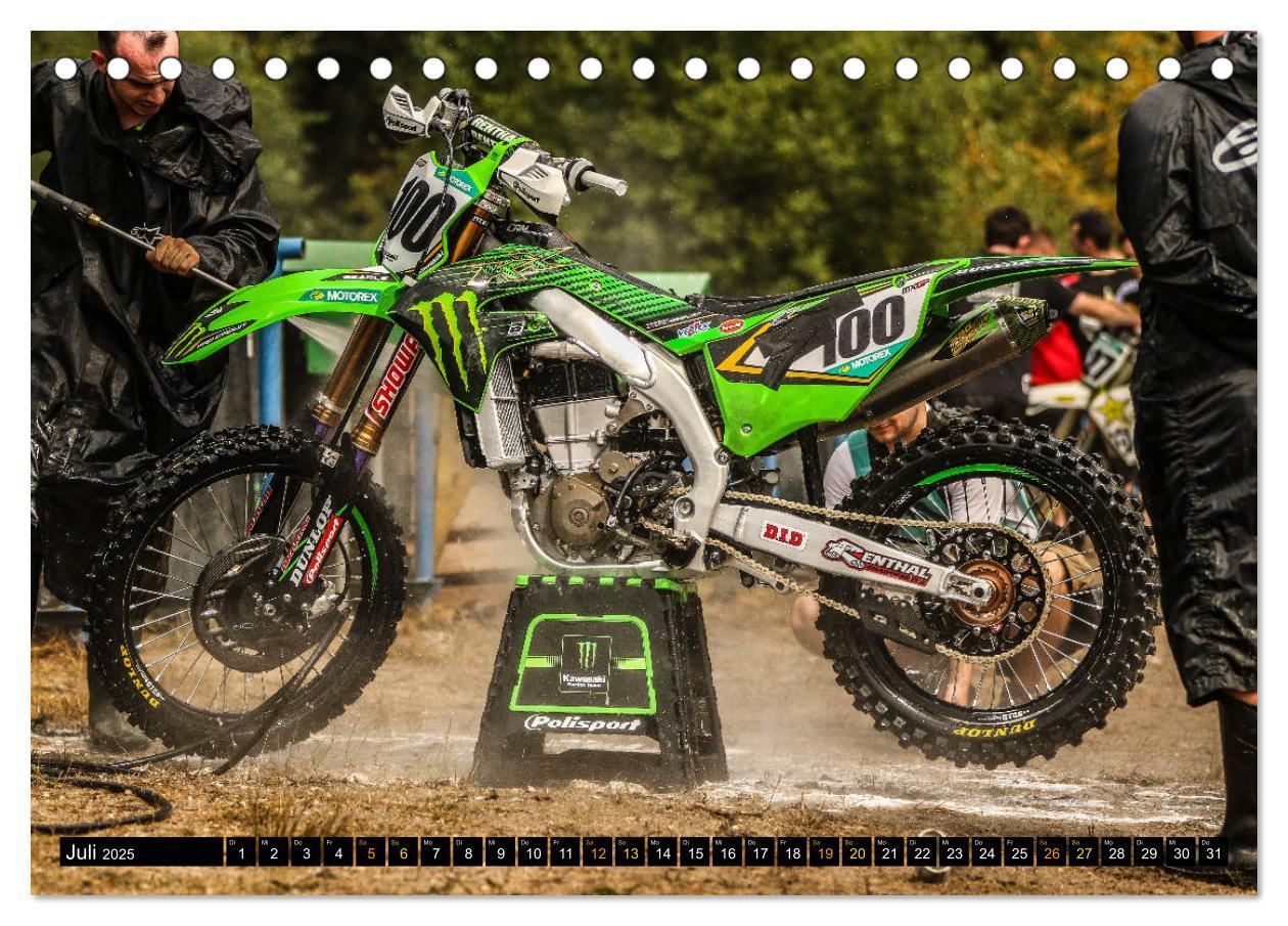 Bild: 9783435193738 | Dirtbikes 2025 (Tischkalender 2025 DIN A5 quer), CALVENDO...