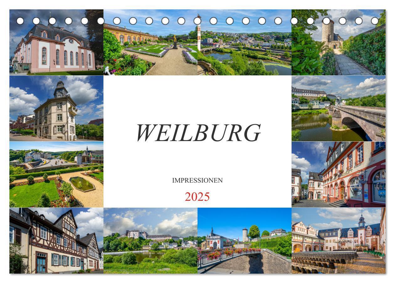 Cover: 9783383901515 | Weilburg Impressionen (Tischkalender 2025 DIN A5 quer), CALVENDO...