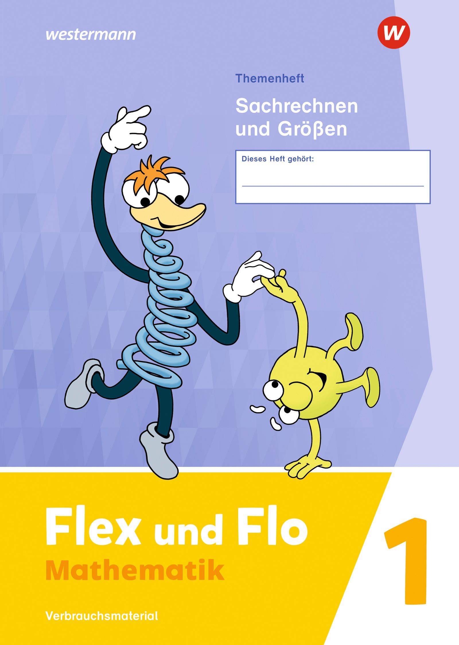 Cover: 9783141180541 | Flex und Flo. Themenheft Sachrechen und Größen 1 | Ausgabe 2021 | 2021