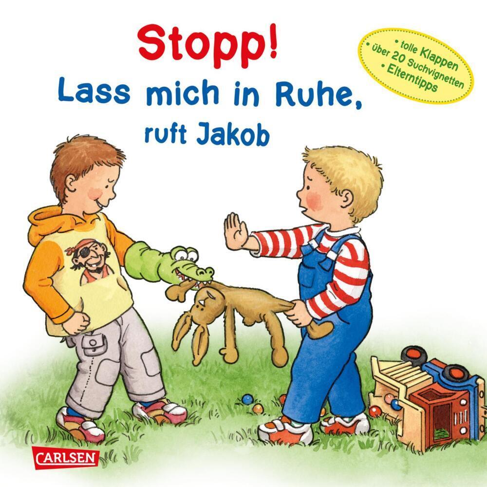 Cover: 9783551172457 | Stopp! Lass mich in Ruhe!, ruft Jakob | Sandra Grimm | Buch | 16 S.