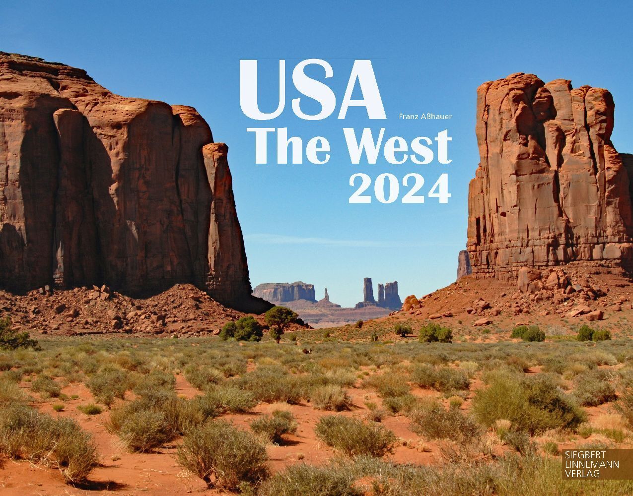 Cover: 9783862923106 | USA The West 2024 | Großformat-Kalender 58 x 45,5 cm | Verlag | 14 S.