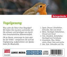 Bild: 4018449050018 | Naturgeräusche - Vogelgesang | SOUNDS OF NATURE | Audio-CD | 2013