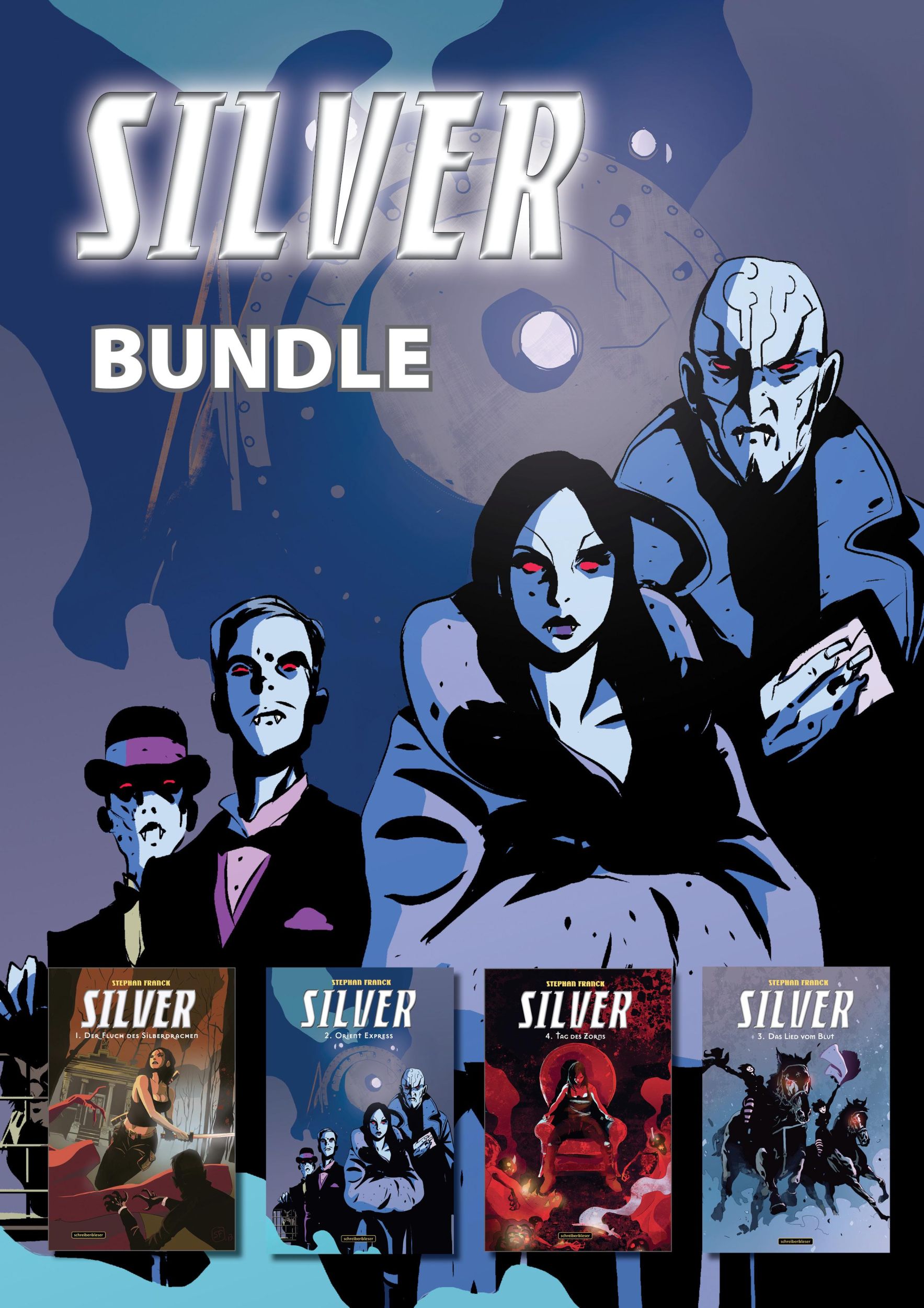 Cover: 9783965821910 | Silver - Komplett Bundle | Stephan Franck | Taschenbuch | 532 S.