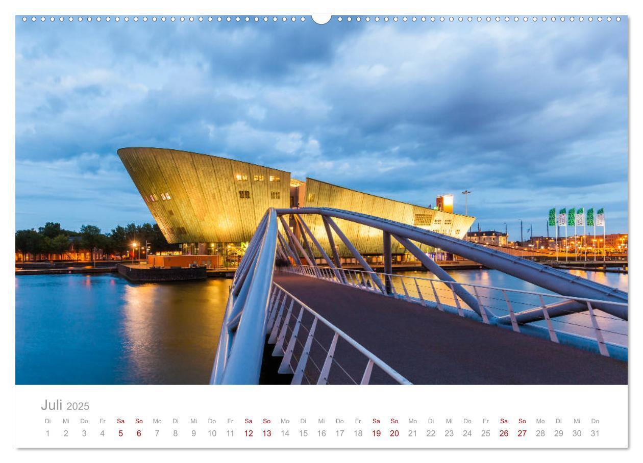 Bild: 9783435374625 | AMSTERDAM Impressionen (Wandkalender 2025 DIN A2 quer), CALVENDO...