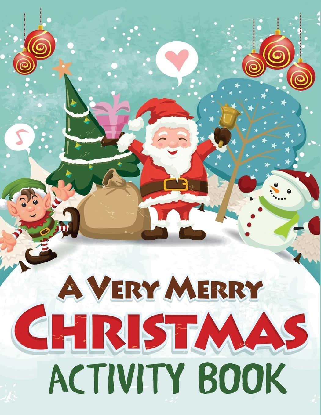 Cover: 9781949651317 | A Very Merry Christmas Activity Book | Blue Wave Press | Taschenbuch