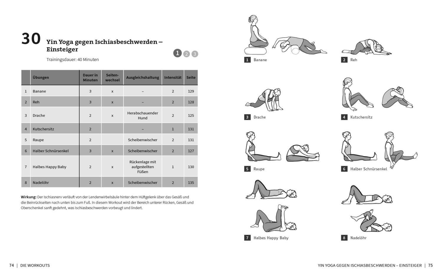 Bild: 9783742325174 | 50 Workouts - Yin Yoga | Melanie Ibrahimi | Taschenbuch | 144 S.
