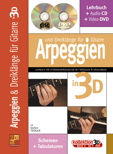 Cover: 3555111301852 | Arpeggien Fur Guitarre | Stefan Troger | Play Music Germany