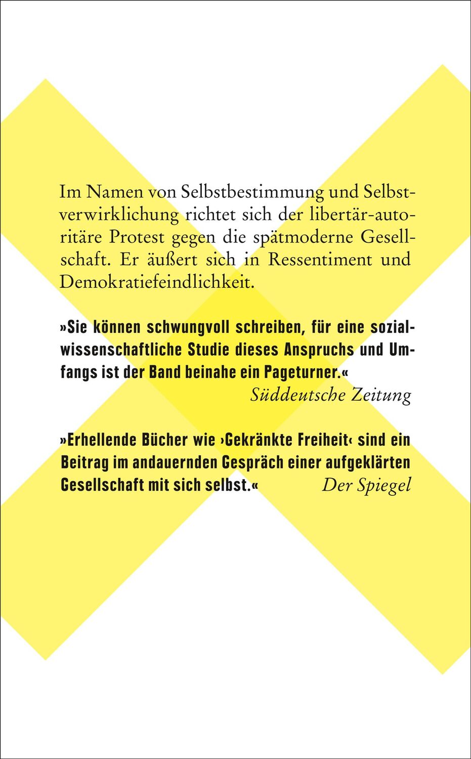 Rückseite: 9783518473634 | Gekränkte Freiheit | Carolin Amlinger (u. a.) | Taschenbuch | 478 S.