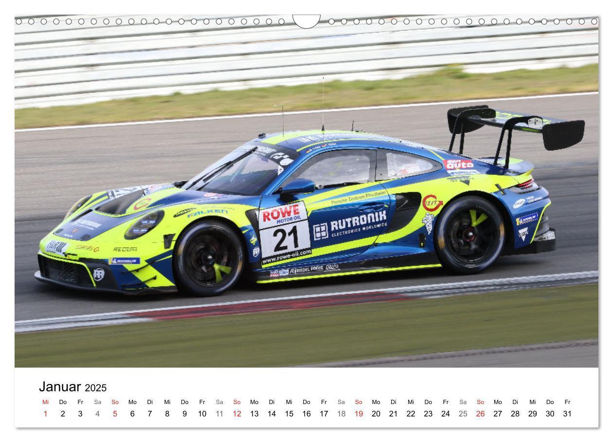 Bild: 9783435839643 | Motorsport aus Zuffenhausen (Wandkalender 2025 DIN A3 quer),...