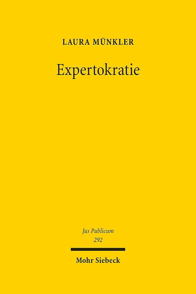 Cover: 9783161596421 | Expertokratie | Laura Münkler | Buch | XVI | Deutsch | 2020