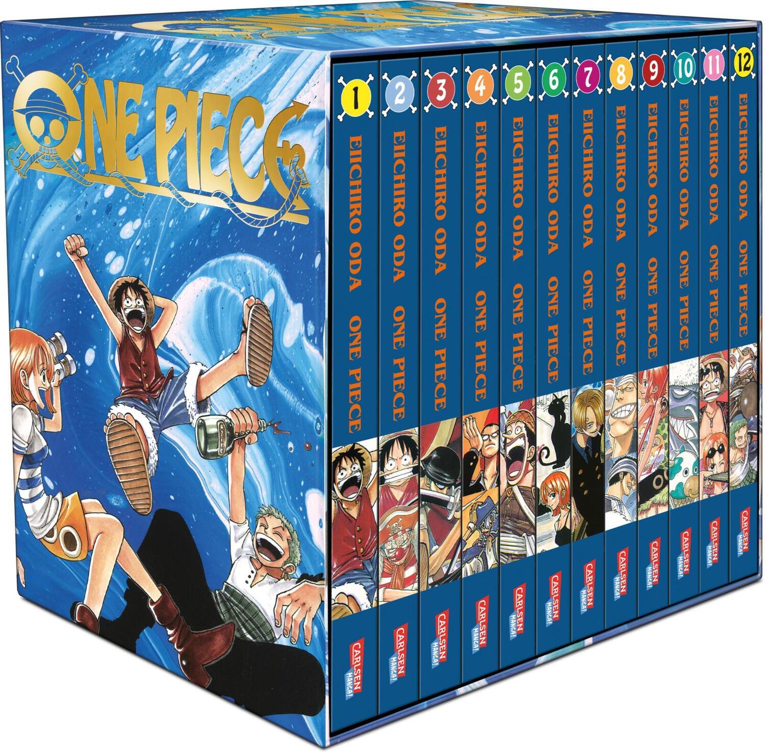 Cover: 9783551024374 | One Piece Sammelschuber 1: East Blue (inklusive Band 1-12) | Oda