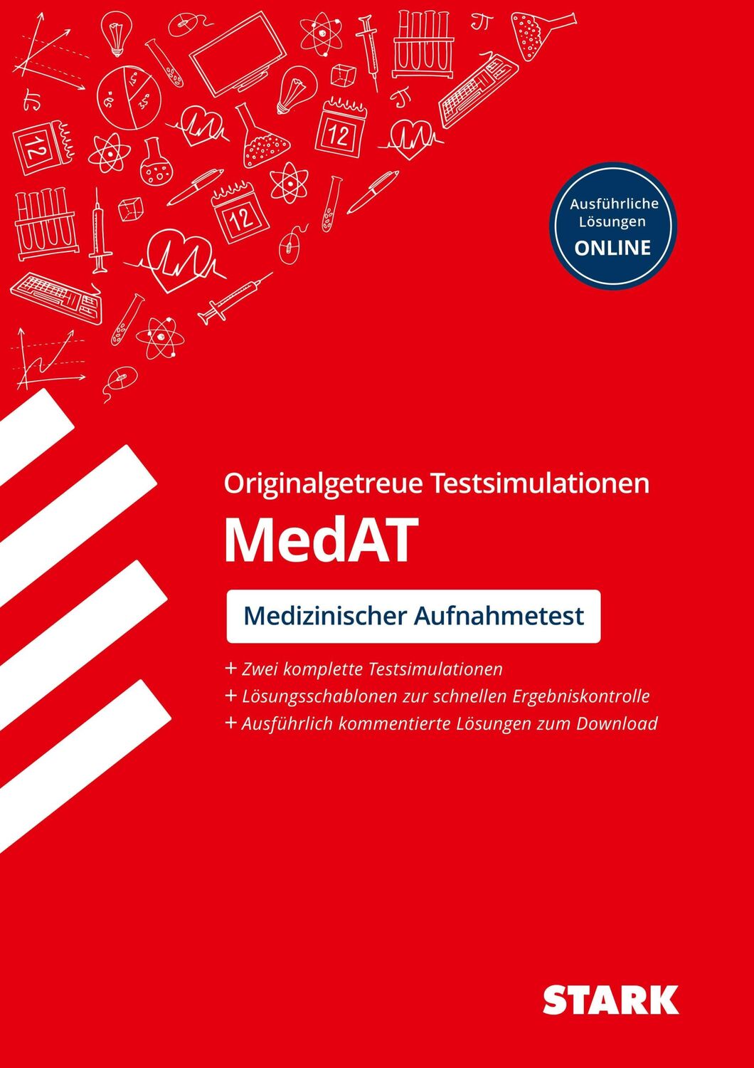 Cover: 9783849043599 | STARK Testsimulationen MedAT 2021/2022 - Testaufgaben mit Lösungen