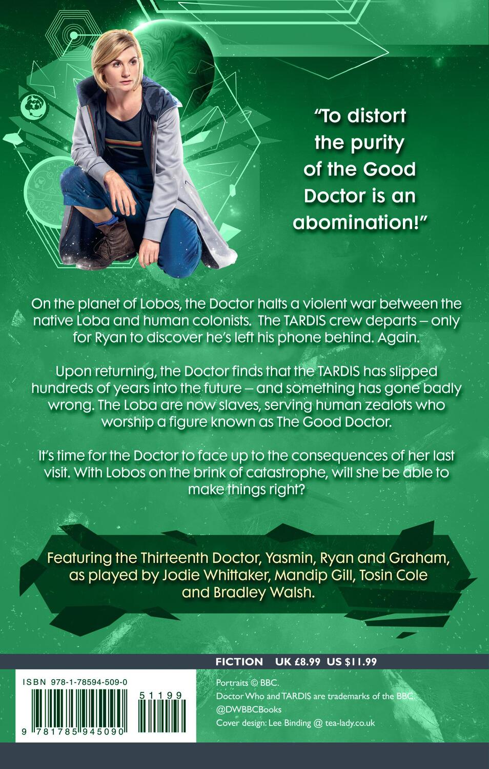 Rückseite: 9781785945090 | Doctor Who: The Good Doctor | Juno Dawson | Taschenbuch | Englisch
