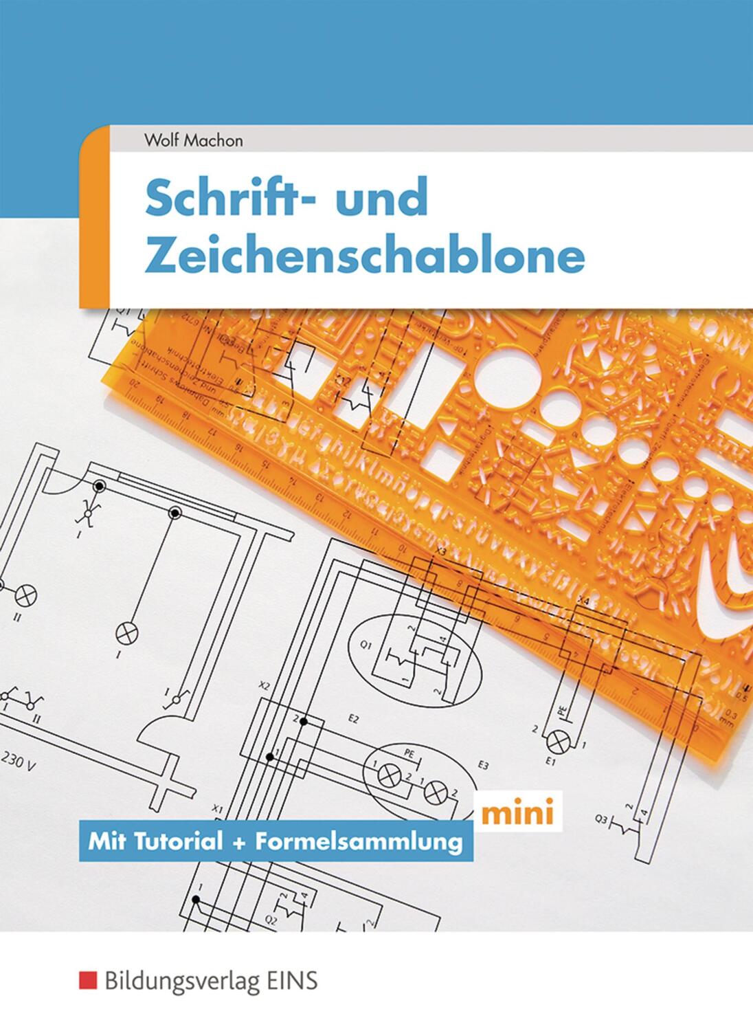 Cover: 9783823967125 | Schrift- und Zeichenschablone Elektrotechnik | Wolf Machon | Buch