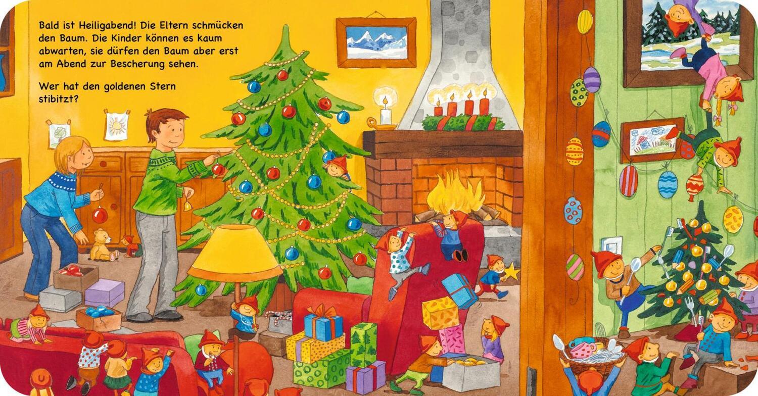 Bild: 9783480238651 | Wichtelige Weihnachten | Kleines Wimmelbuch für Kinder ab 2 Jahren