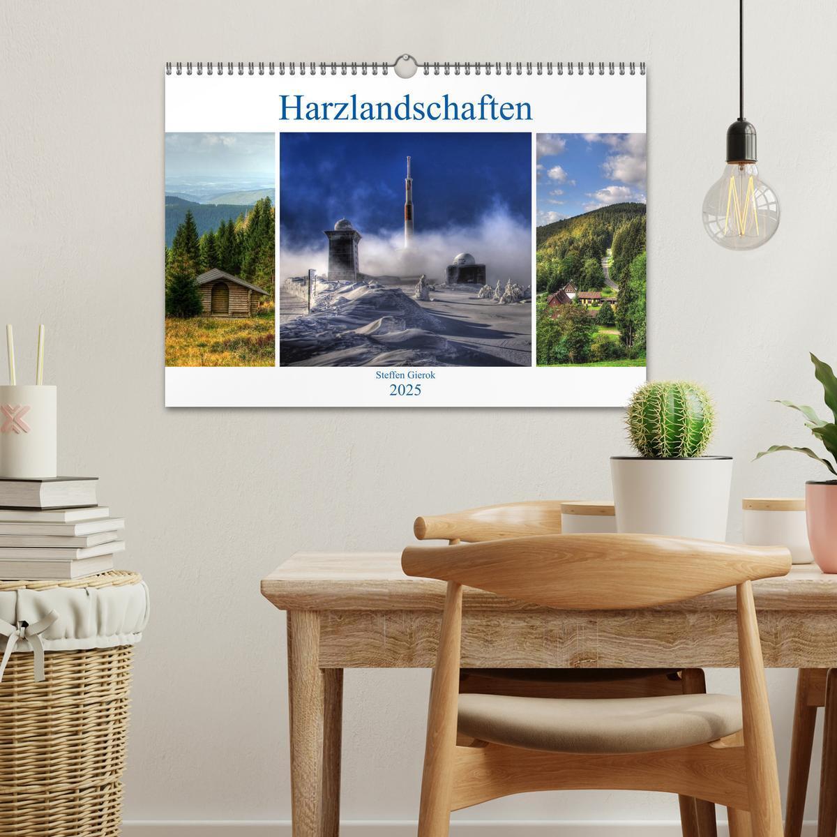 Bild: 9783435789573 | Harz Landschaften (Wandkalender 2025 DIN A3 quer), CALVENDO...