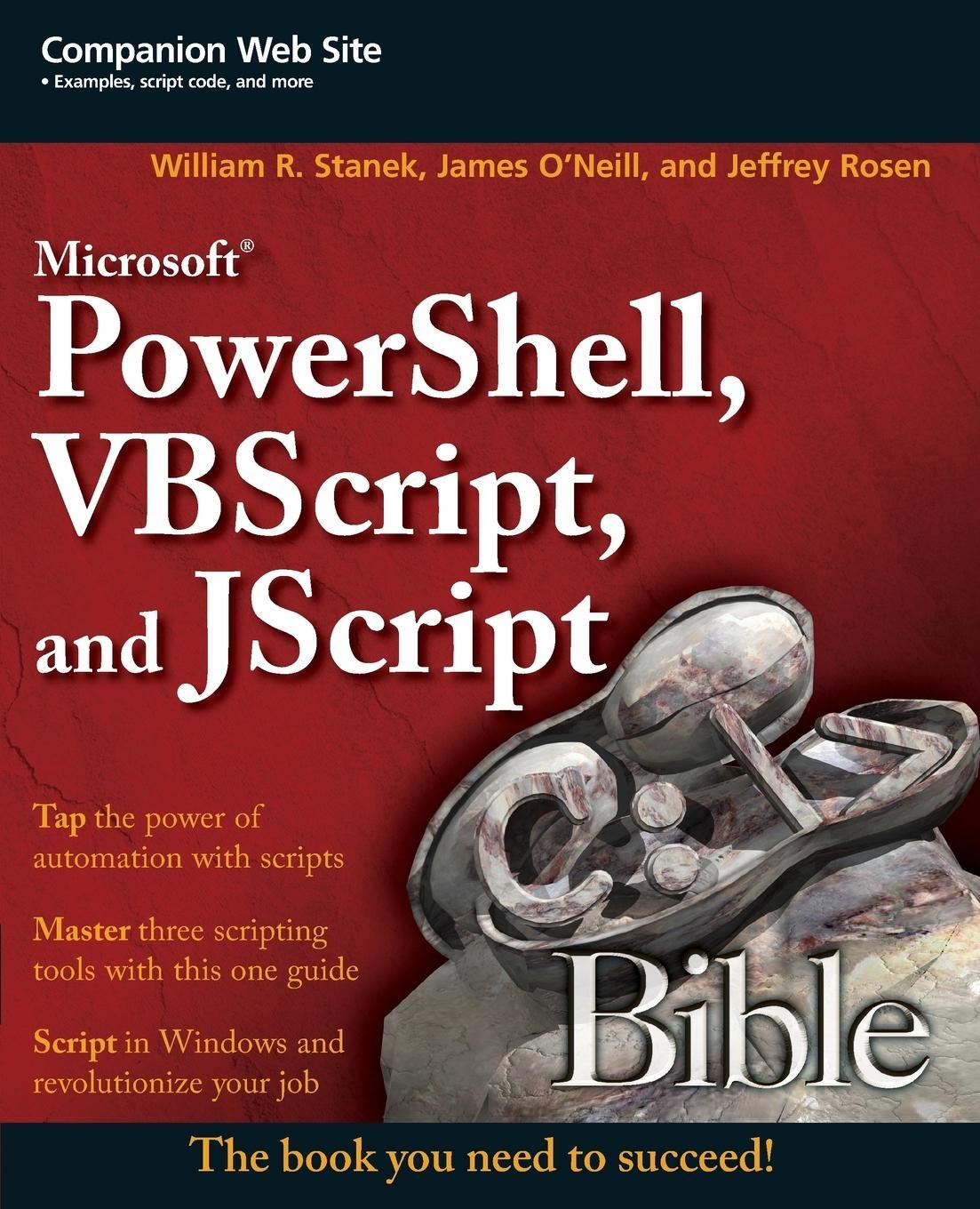 Cover: 9780470386804 | Microsoft Powershell, VBScript and JScript Bible | Stanek (u. a.)