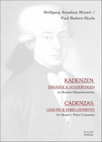 Cover: 9790012198086 | Kadenzen, Eingänge und Auszierungen zu Mozarts Klavierkonzerten für...