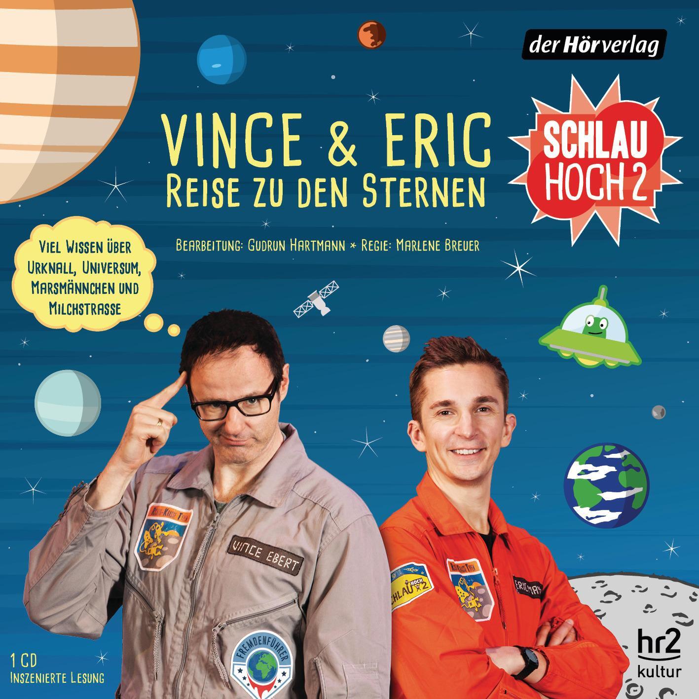 Cover: 9783844533200 | Schlau hoch 2 Vince und Eric Reise zu den Sternen | Ebert (u. a.) | CD
