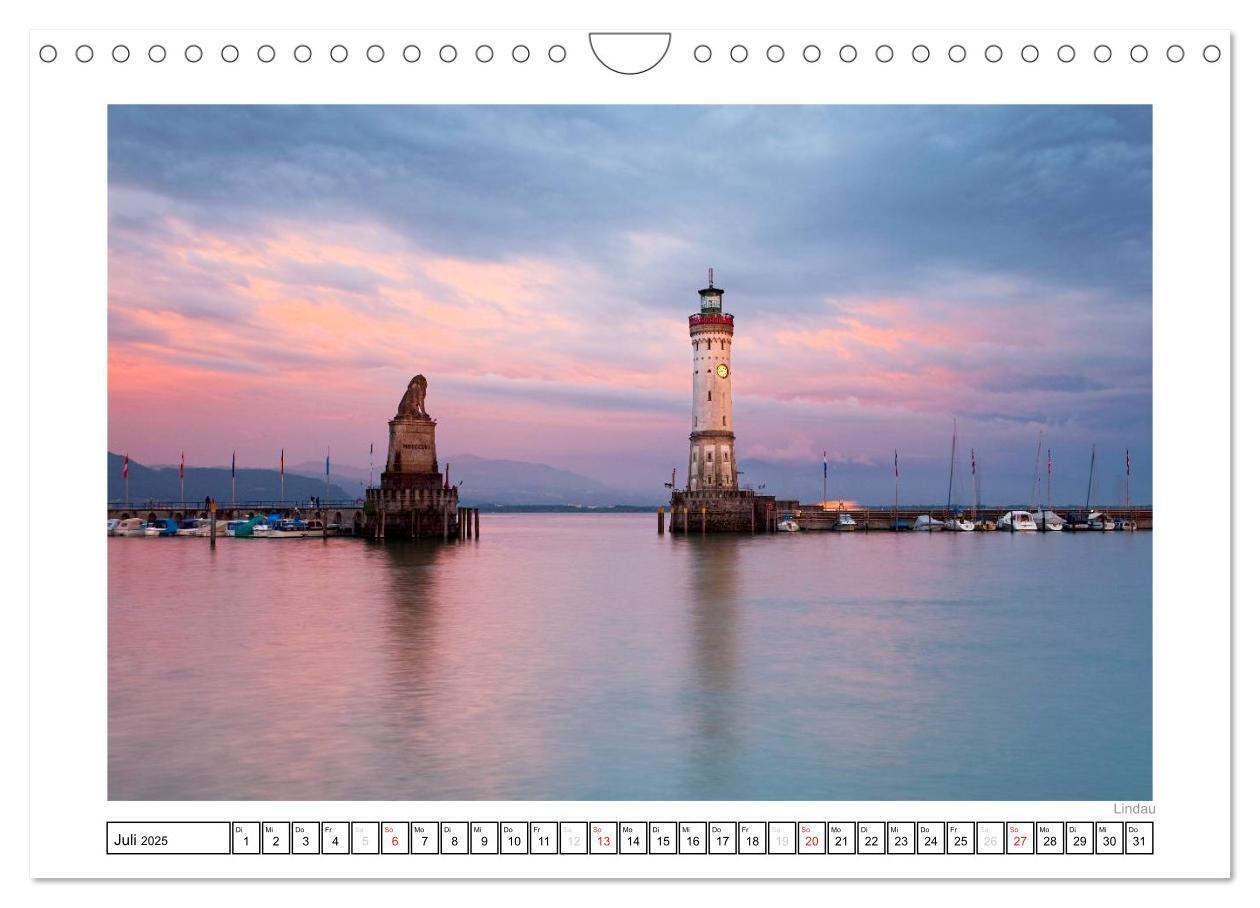 Bild: 9783435820153 | Bodensee 2025 (Wandkalender 2025 DIN A4 quer), CALVENDO Monatskalender