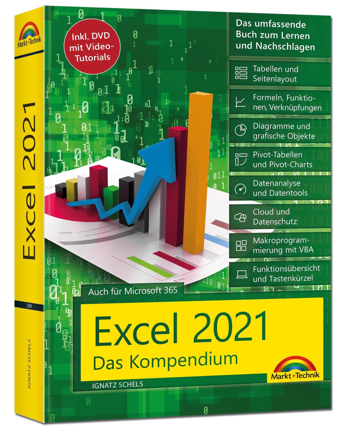 Cover: 9783959825092 | Excel 2021- Das umfassende Excel Kompendium. Komplett in Farbe....