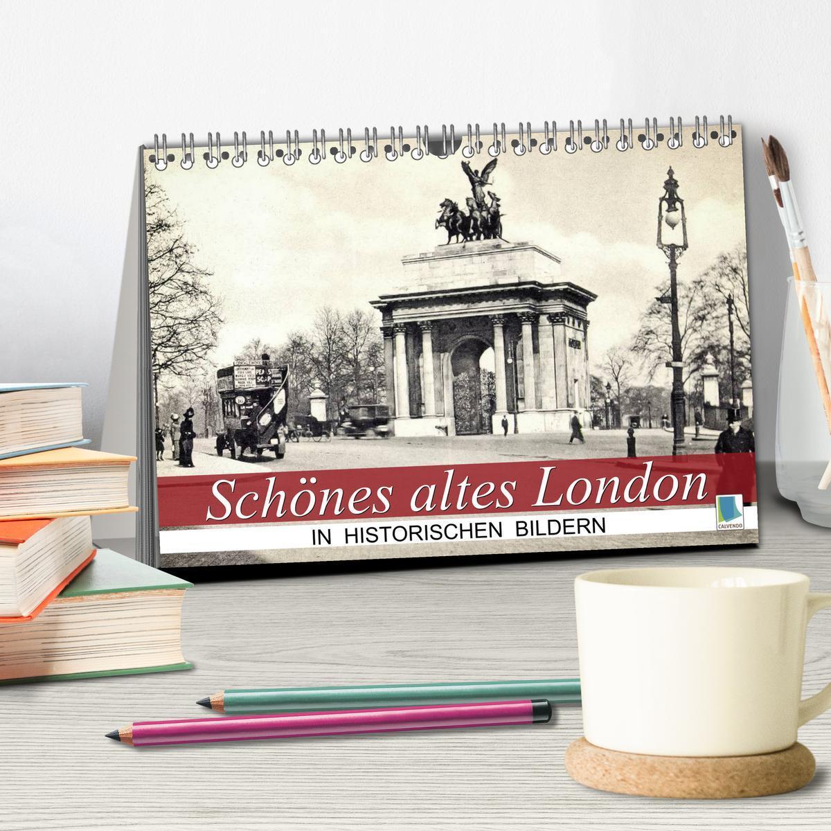 Bild: 9783435653621 | Schönes altes London in historischen Bildern (Tischkalender 2025...