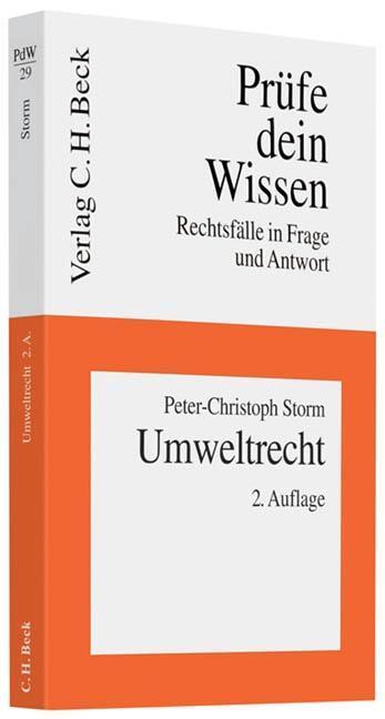 Umweltrecht - Storm, Peter-Christoph