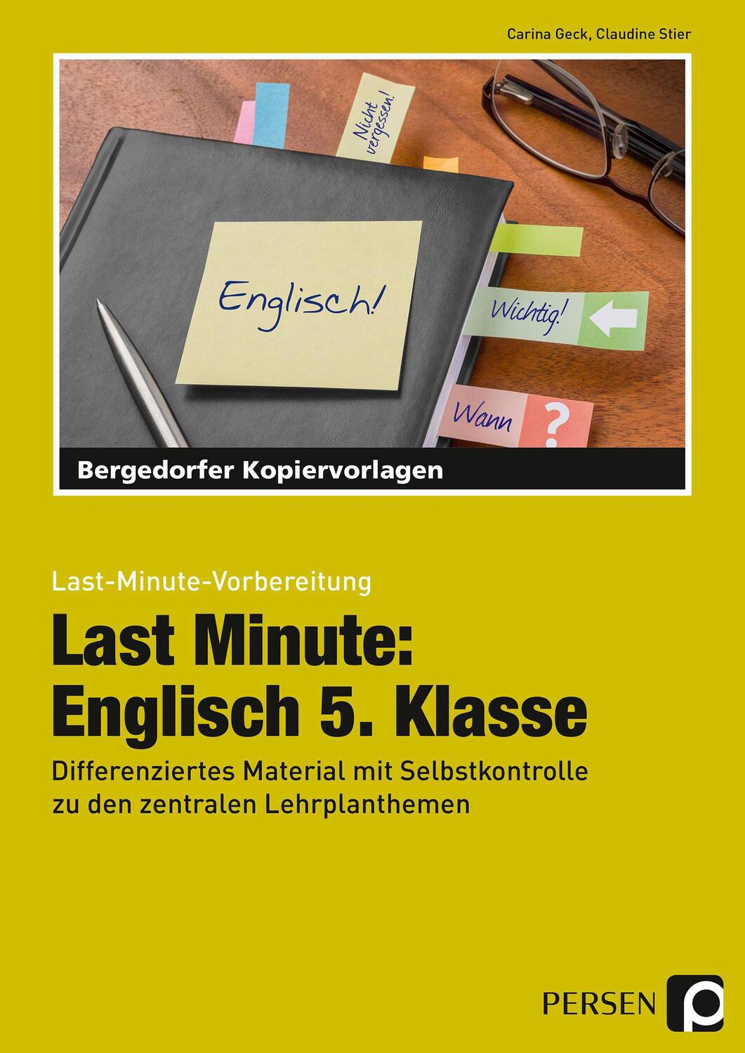 Cover: 9783403210627 | Last Minute: Englisch 5. Klasse | Carina Geck (u. a.) | Taschenbuch