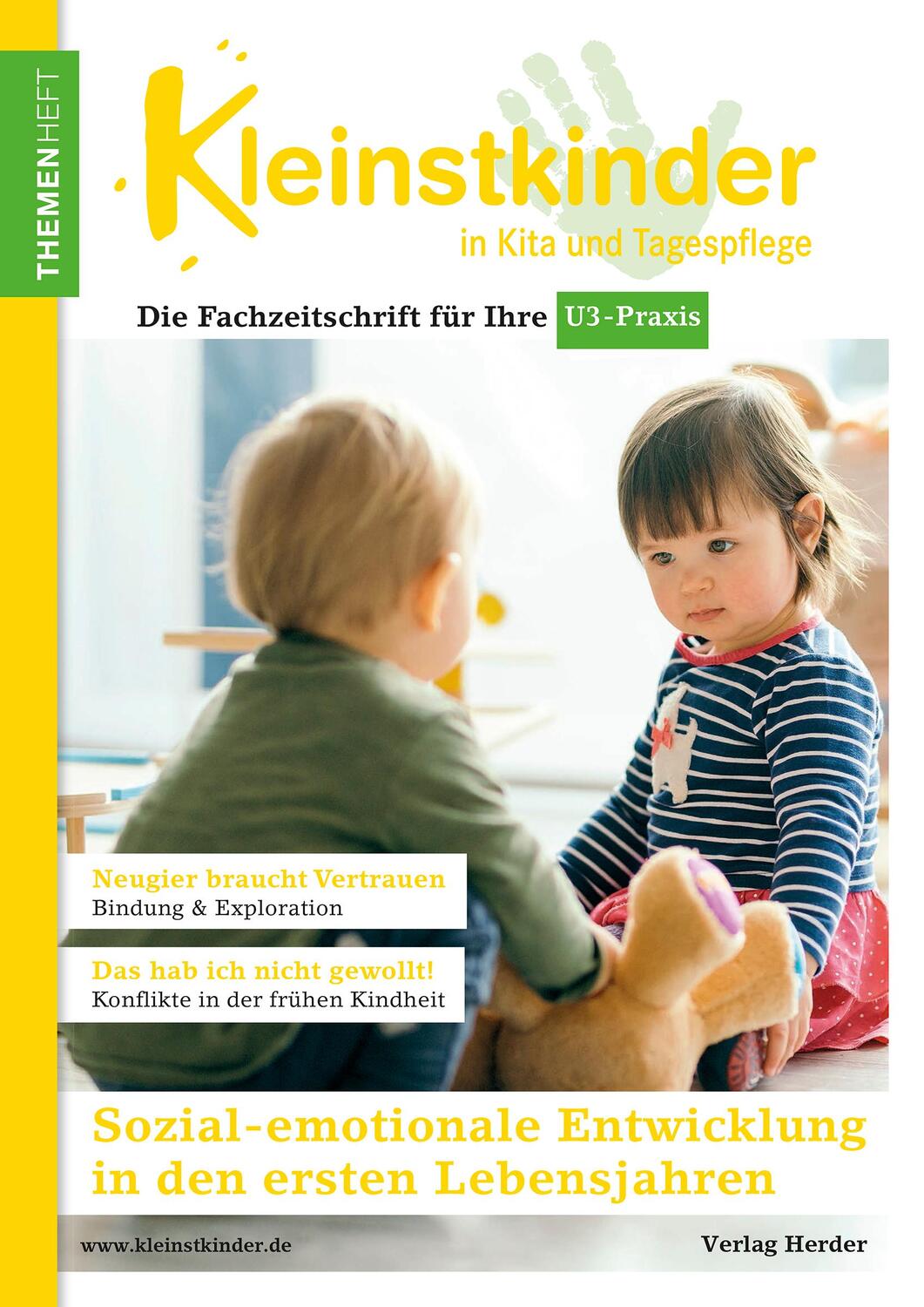 Cover: 9783451010750 | Sozial-emotionale Entwicklung in den ersten Lebensjahren | Broschüre