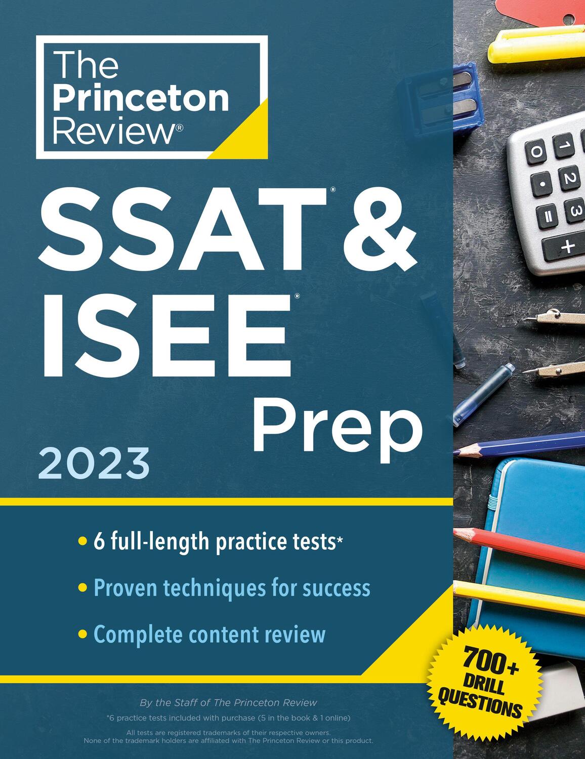 Cover: 9780593450642 | Princeton Review SSAT &amp; ISEE Prep, 2023 | Princeton Review | Buch