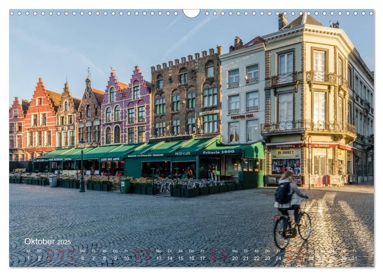 Bild: 9783435364480 | Flandern - Stadt und Strand (Wandkalender 2025 DIN A3 quer),...