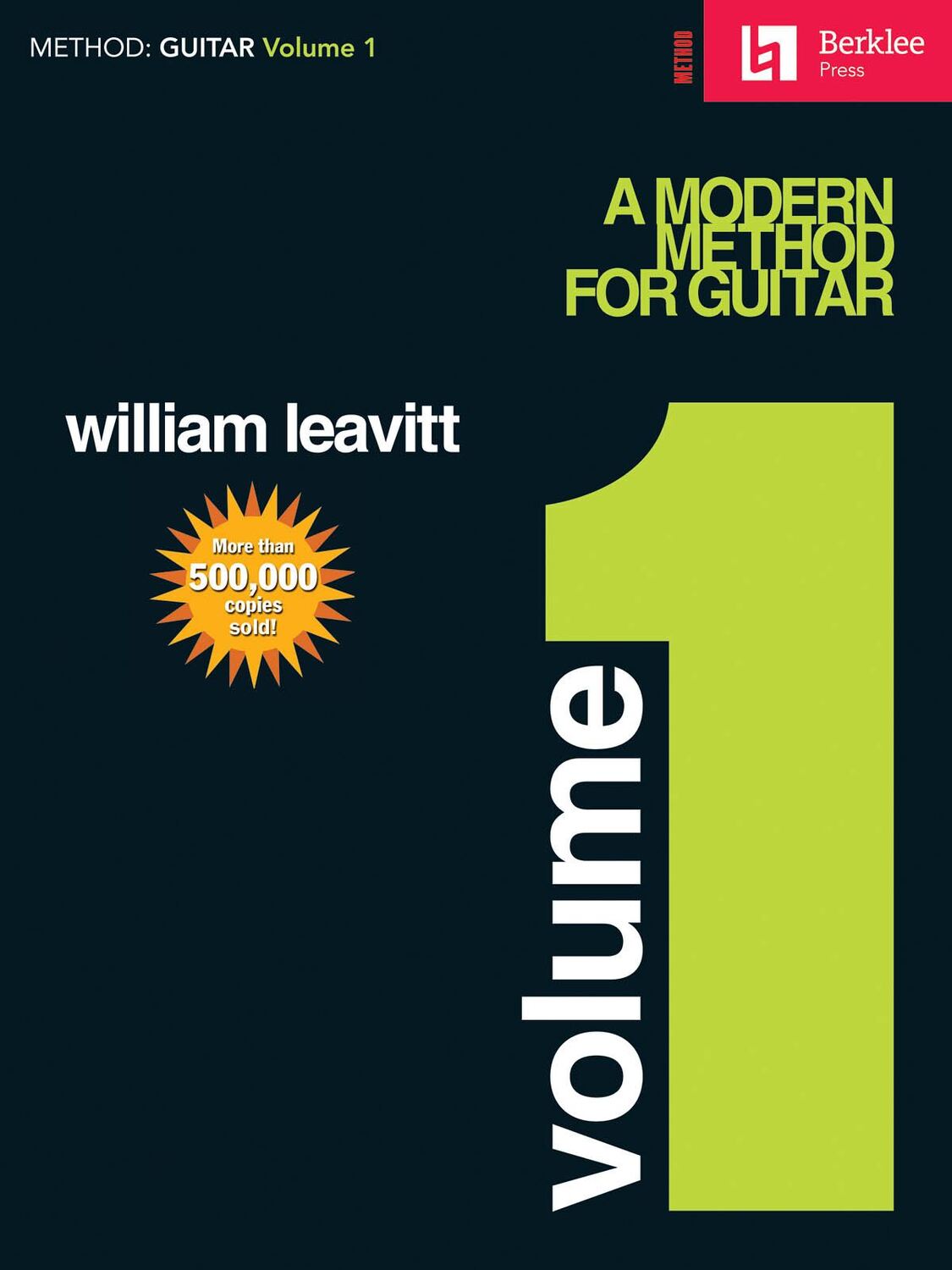 Cover: 73999494006 | A Modern Method for Guitar - Volume 1 | Berklee Methods | Buch | 1986