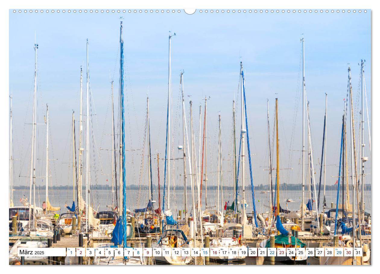 Bild: 9783435201860 | Schiff und Segel - HIDDENSEE (Wandkalender 2025 DIN A2 quer),...