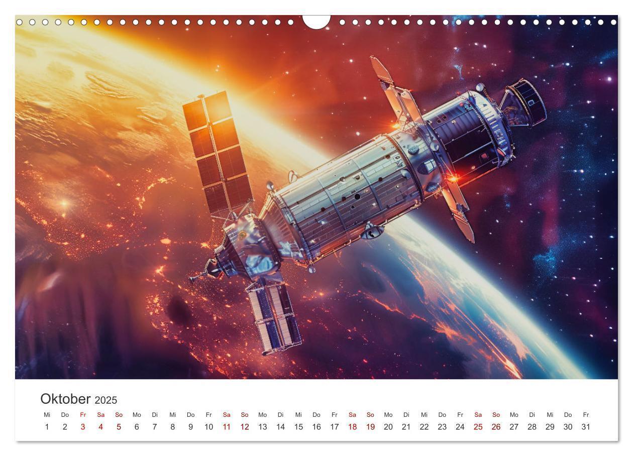 Bild: 9783383821042 | Sternenreisen - Ein kosmischer Kalender (Wandkalender 2025 DIN A3...