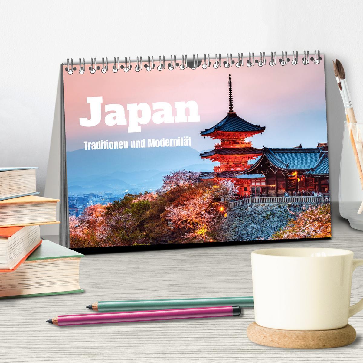 Bild: 9783383944550 | Japan - Traditionen und Modernität (Tischkalender 2025 DIN A5...