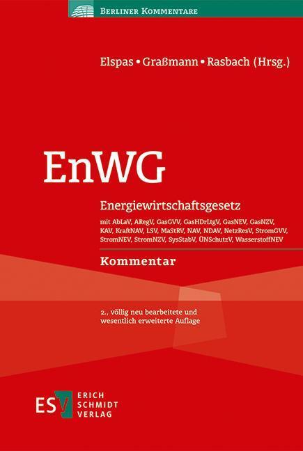 Cover: 9783503209668 | EnWG | Maximilian Emanuel Elspas (u. a.) | Buch | Berliner Kommentare