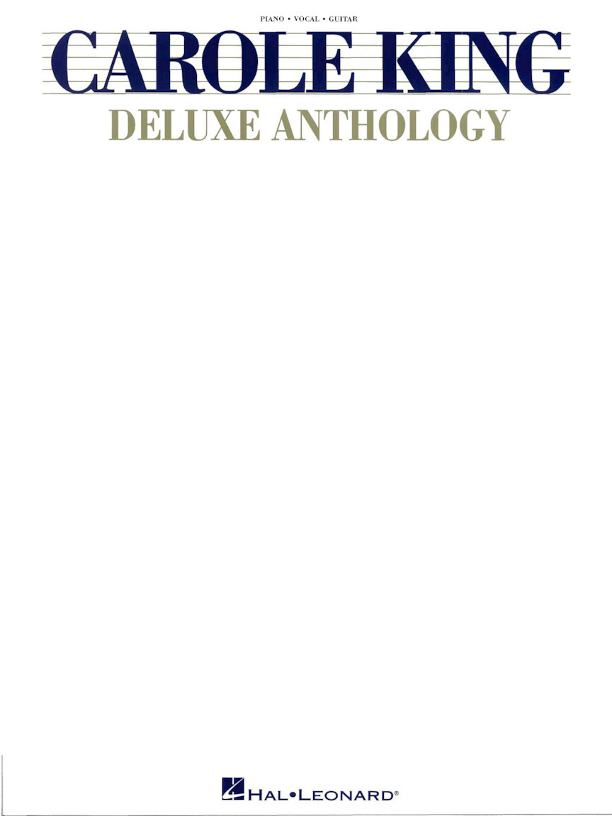Cover: 73999060904 | Carole King - Deluxe Anthology | Piano-Vocal-Guitar Artist Songbook