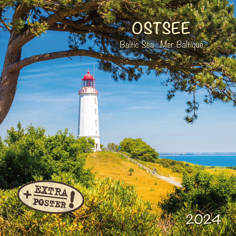 Cover: 9783959293518 | Baltic Sea/Ostsee 2024 | Kalender 2024 | Kalender | Drahtheftung