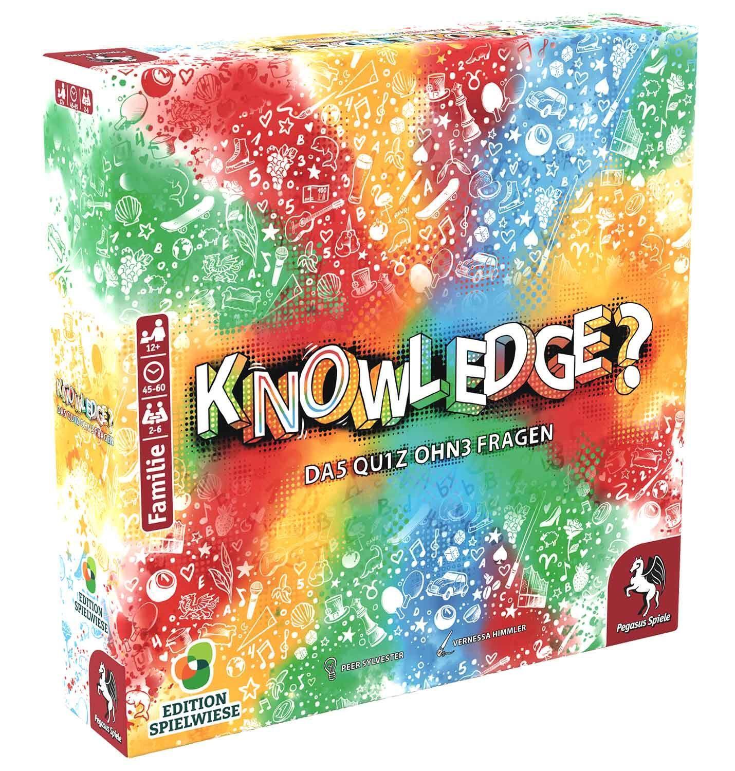 Cover: 4250231738470 | Knowledge? Das Quiz ohne Fragen (Edition Spielwiese) | Spiel | 59070G