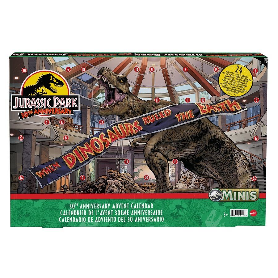 Cover: 194735192298 | Jurassic World Minis Adventskalender | Kalender | Karton | Mattel