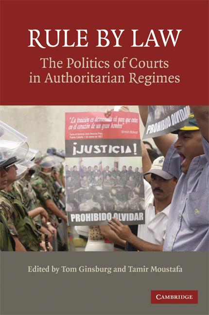 Cover: 9780521720410 | Rule by Law | The Politics of Courts in Authoritarian Regimes | Buch