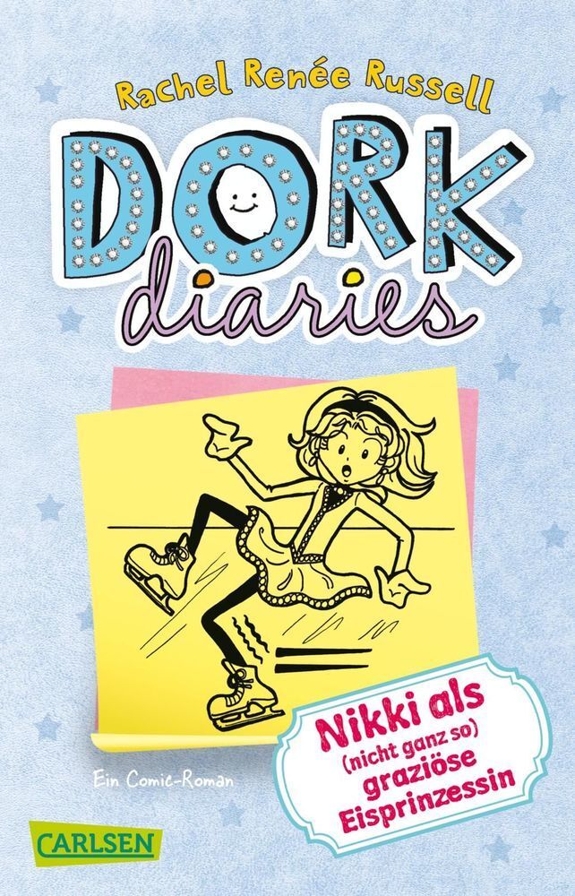 Cover: 9783551313744 | Dork Diaries 4: Nikki als (nicht ganz so) graziöse Eisprinzessin