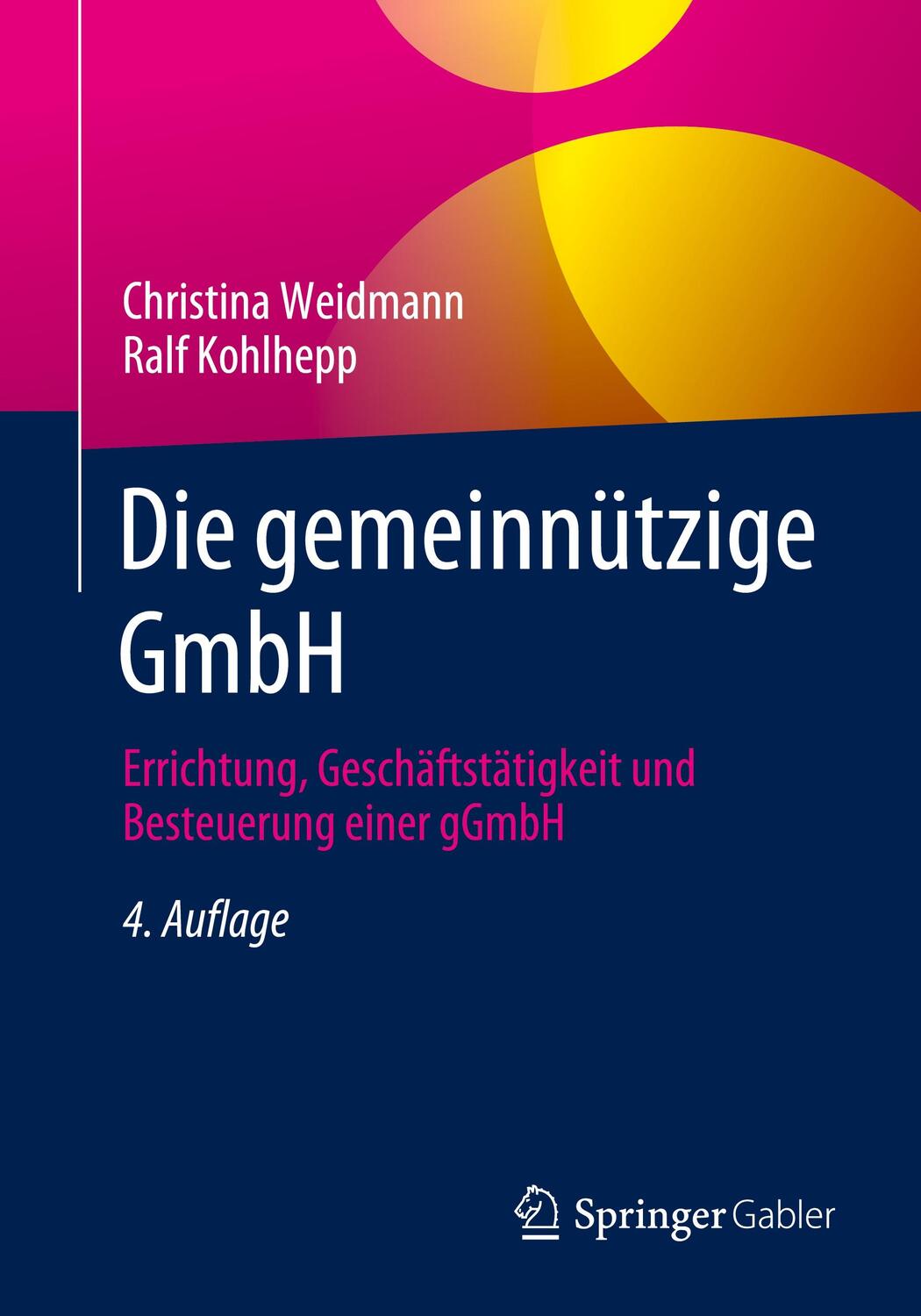 Cover: 9783658207748 | Die gemeinnützige GmbH | Christina Weidmann (u. a.) | Taschenbuch