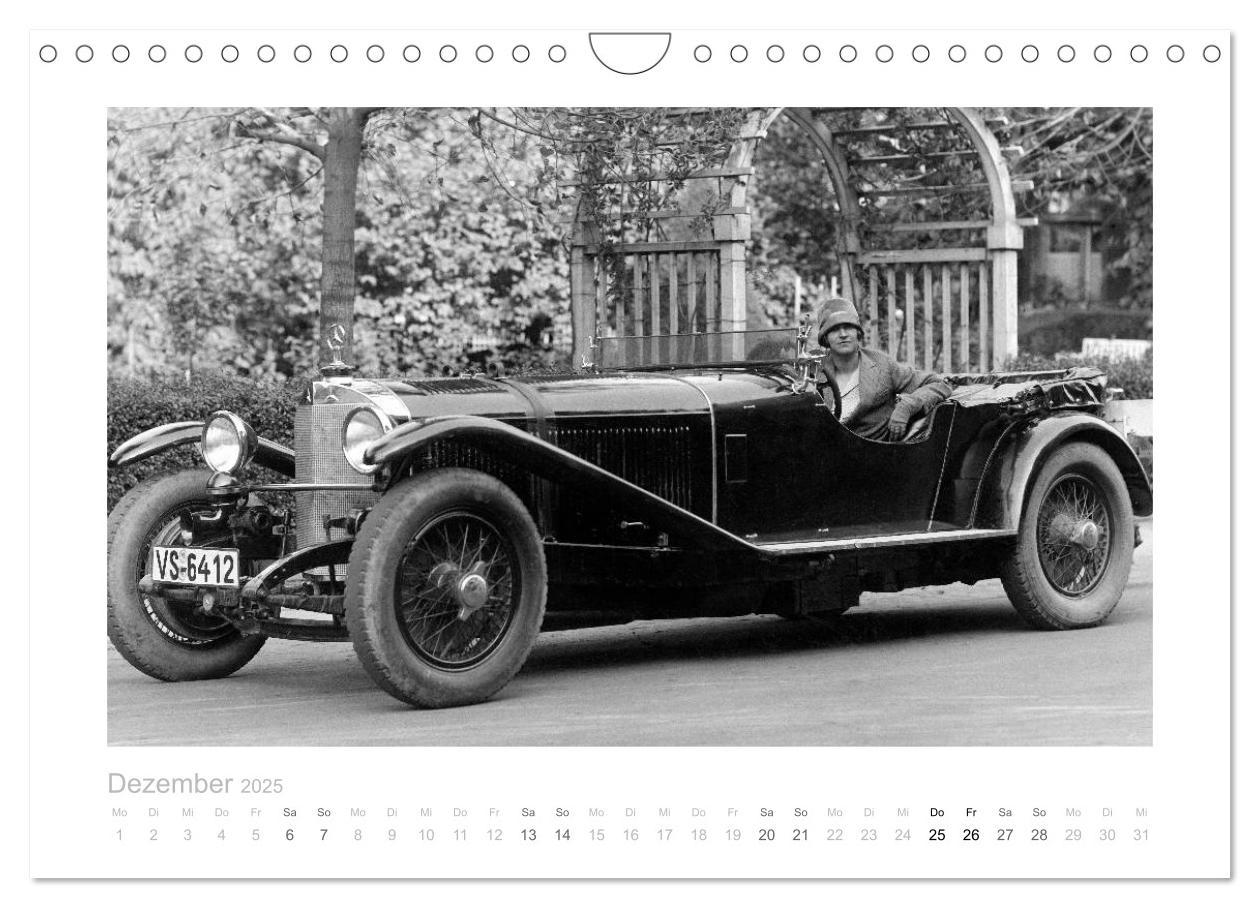 Bild: 9783435447657 | Luxus Oldtimer - Mercedes (Wandkalender 2025 DIN A4 quer), CALVENDO...