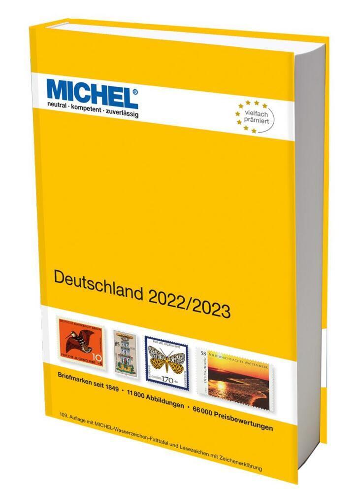 Cover: 9783954024001 | Deutschland 2022/2023 | MICHEL-Redaktion | Buch | 1184 S. | Deutsch