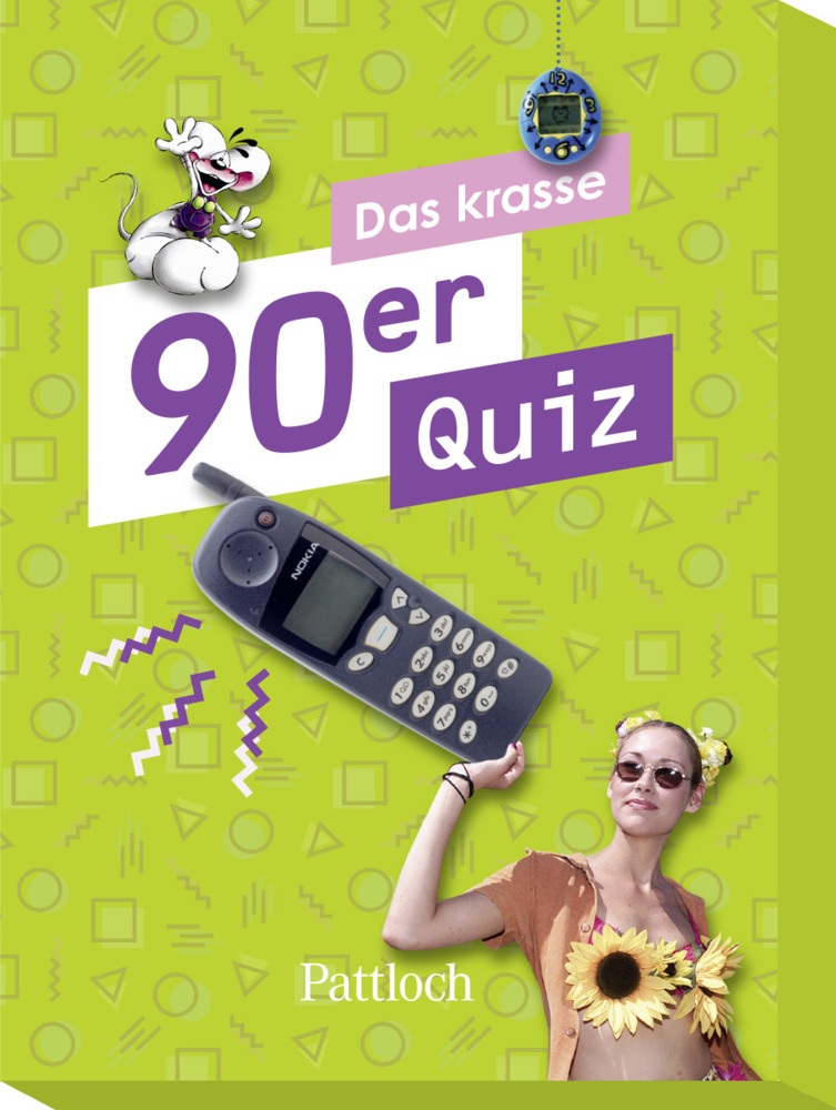 Cover: 4260308344404 | Das krasse 90er Quiz | Pattloch Verlag | Spiel | 51 S. | Deutsch