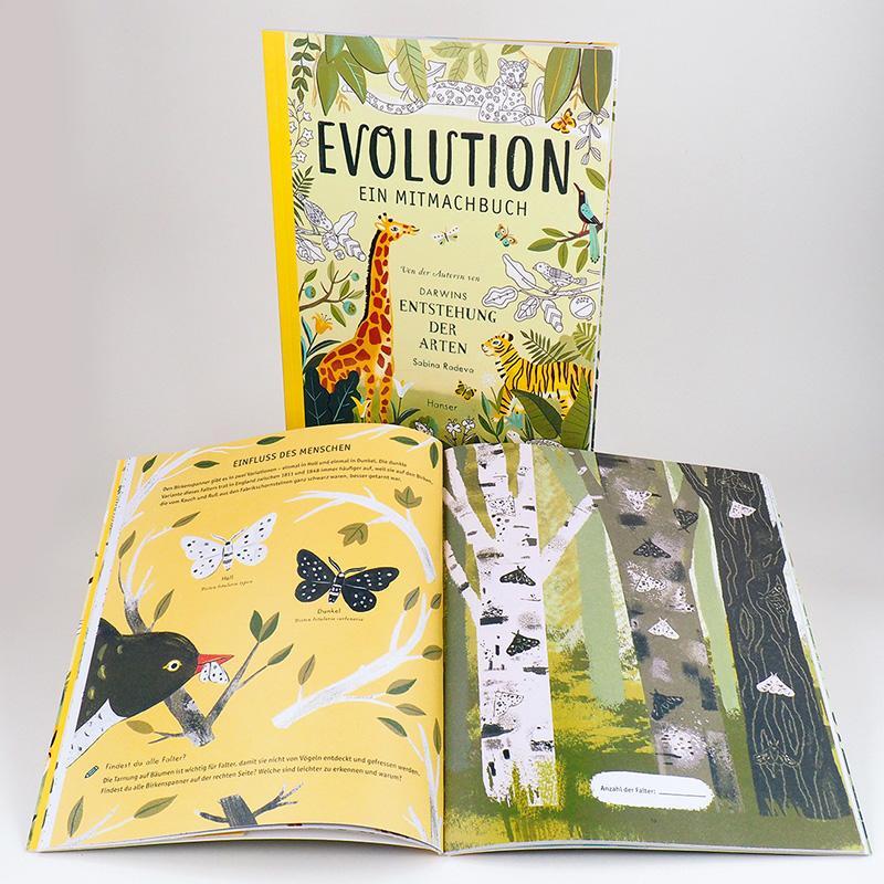 Bild: 9783446269835 | Evolution - Ein Mitmachbuch | Sabina Radeva | Buch | 56 S. | Deutsch