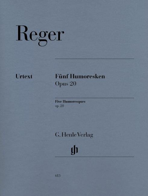 Cover: 9790201806136 | Reger, M: Fünf Humoresken für Klavier op. 20 | Max Reger | Taschenbuch
