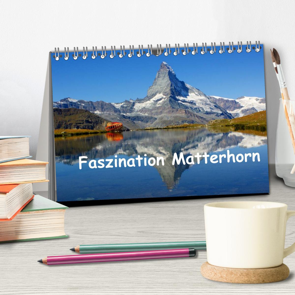 Bild: 9783435716043 | Faszination Matterhorn (Tischkalender 2025 DIN A5 quer), CALVENDO...